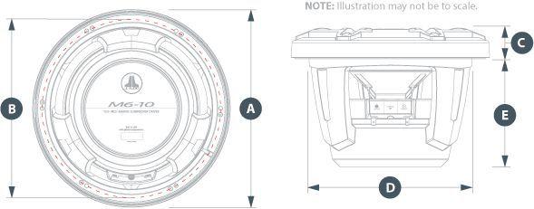 Subwoofer Marinizado 10 Polegadas JL Audio M6-10IB-C-GwGw-4 Imagem de Subwoofer Marinizado 10 Polegadas JL Audio M6-10IB-C-GwGw-4