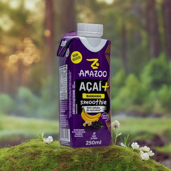 Imagem de Suco Amoo Smoothie Açai Banana 250Ml (12 Unidades)