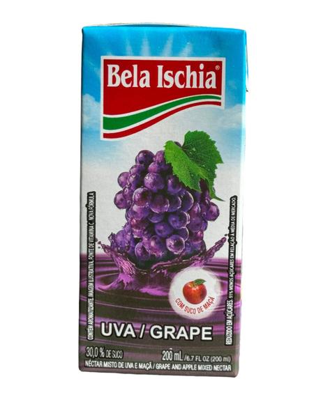 Imagem de Suco Bela Ischia de Uva Pronto 200ml Combo 6 unidades