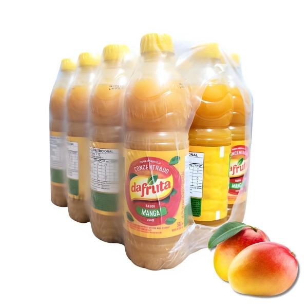 Imagem de Suco Concentrado Da Fruta Manga Líquido 500ml - 12un