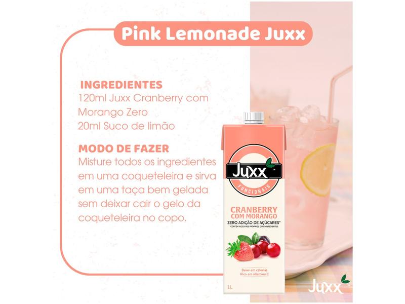 Imagem de Suco Cranberry com Morango Juxx Funcionais 1L