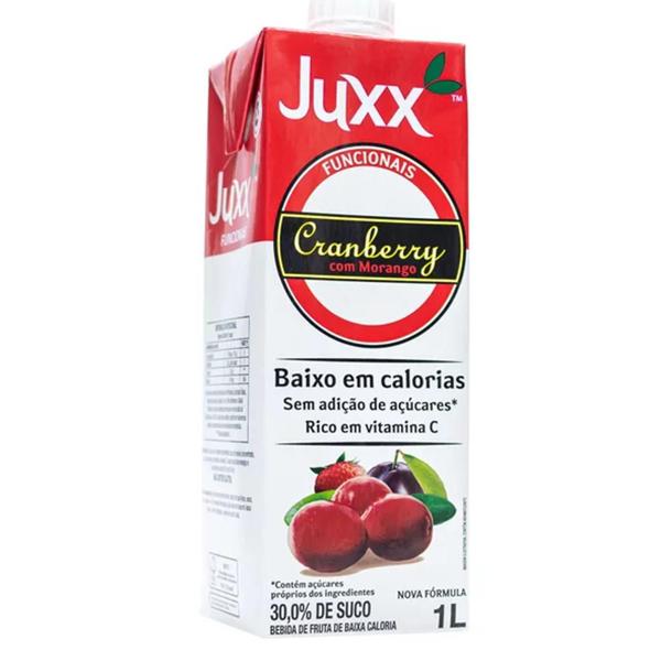 Imagem de Suco Cranberry Com Morango Zero Juxx 1L (12 Litros)