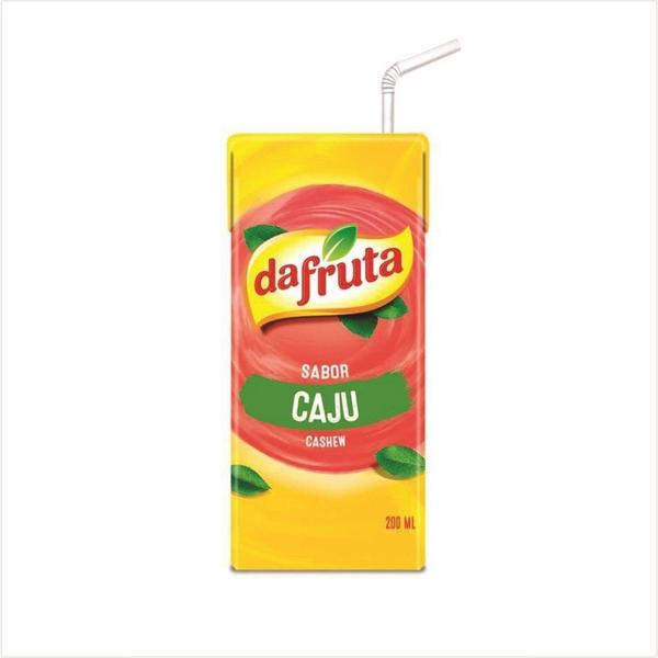 Imagem de Suco Dafruta Nectar Caju 200ml - Embalagem 27 Unidade