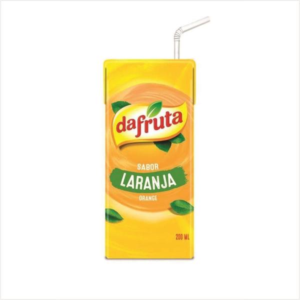 Imagem de Suco Dafruta Nectar Laranja 200ml - Embalagem 27 Unidades