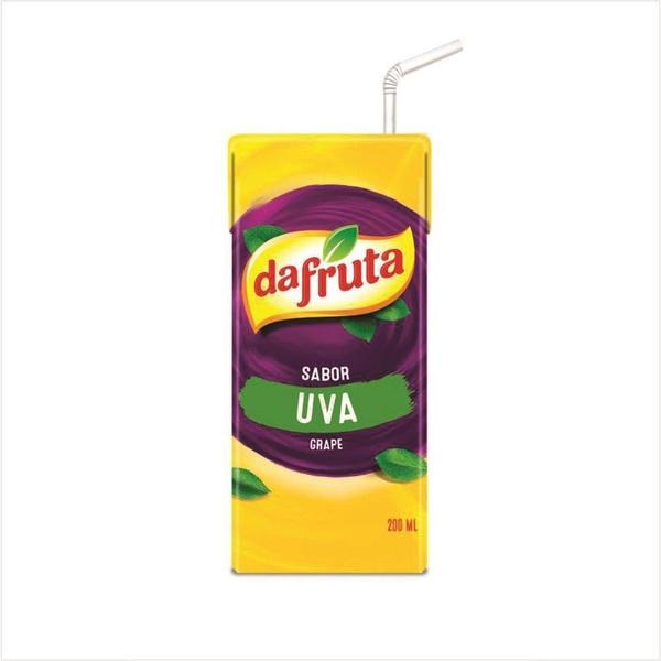 Imagem de Suco Dafruta Nectar Uva 200ml - Embalagem 27 Unidades