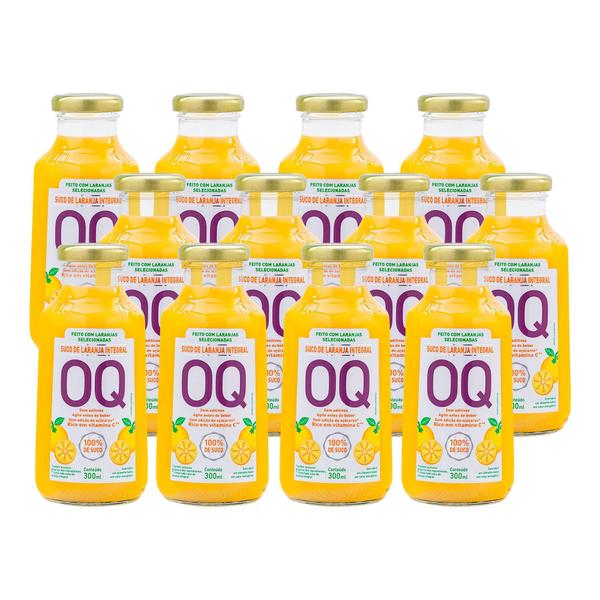 Imagem de Suco de Laranja 100% OQ 300ml Caixa C/12 Un