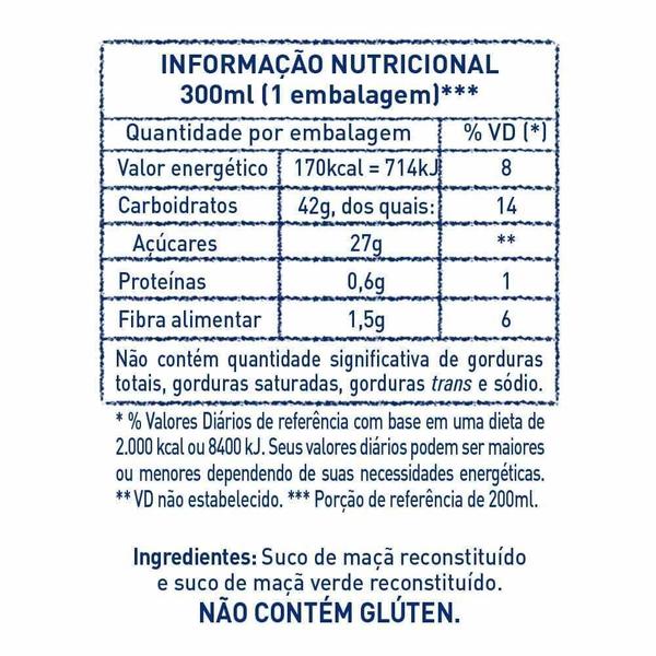 Imagem de Suco De Maçã Natural One 300Ml Ambiente (12 Unidades)