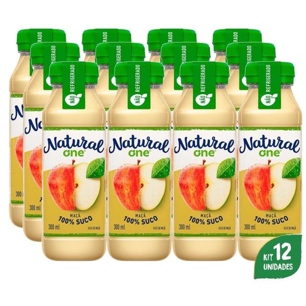 Imagem de Suco De Maçã Natural One 300Ml Ambiente (12 Unidades)