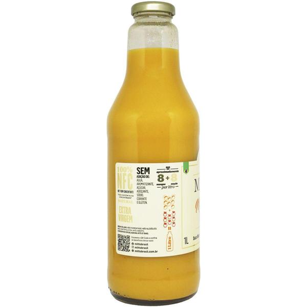 Imagem de Suco de Manga Integral 1 Litro Natural Extra Virgem Garrafa de Vidro Mitto Brasil