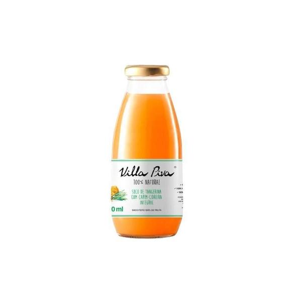 Imagem de Suco De Tangerina Capim Cidreira Sem Açúcar Villa Piva 300Ml