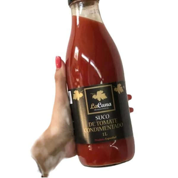 Imagem de Suco de Tomate Espanhol LACUNA 1L (3 Garrafas)