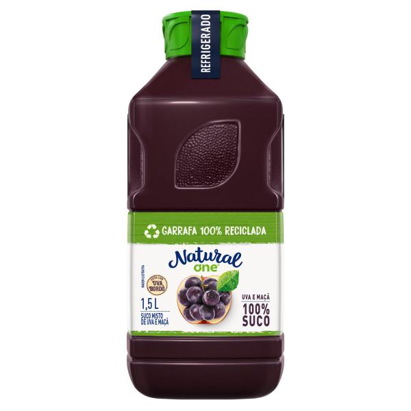 Imagem de Suco de Uva e Maçã NATURAL ONE 1,5l 