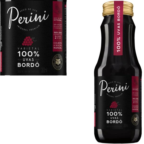 Imagem de Suco de Uva Integral Tinto 100% Uva Bordo Perini 300ml