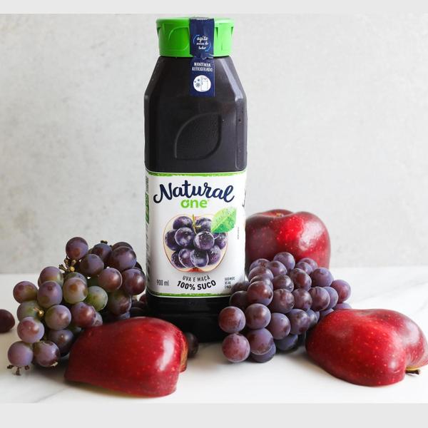 Imagem de Suco De Uva Natural One 100% Suco 900Ml (6 Unidades)