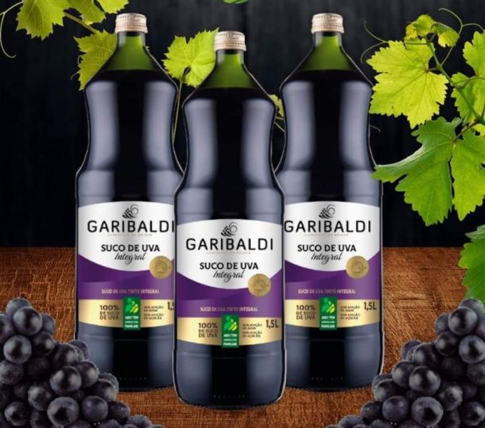 Imagem de Suco de Uva Natural Tinto Integral Garibaldi Serra Gaúcha 1,5 L