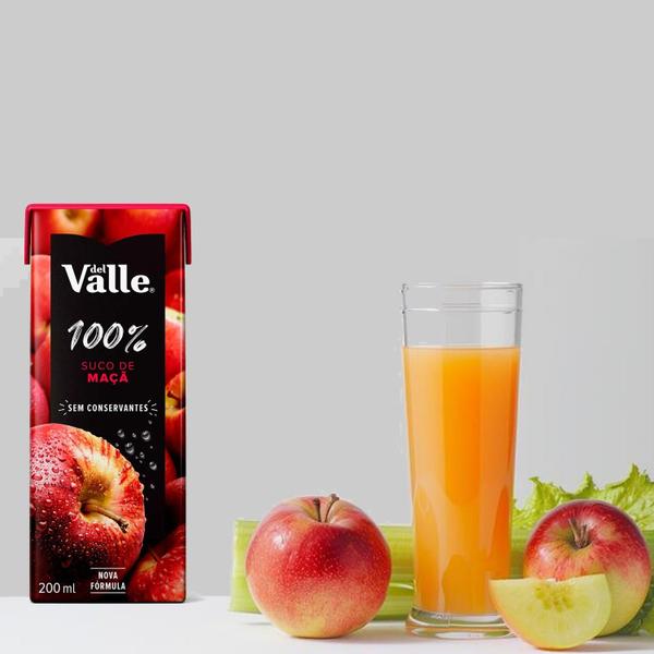 Imagem de Suco Del Valle 100% Fruta Sabor Maçã TP 200ML