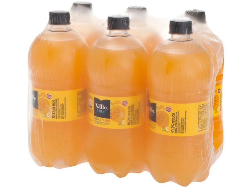 Suco Del Valle Frut Laranja 1L - 6 Unidades Imagem de Suco Del Valle Frut Laranja 1L - 6 Unidades