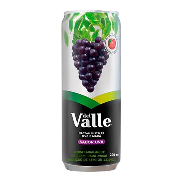 Suco Del Valle Néctar Uva Lata 290ml Imagem de Suco Del Valle Néctar Uva Lata 290ml