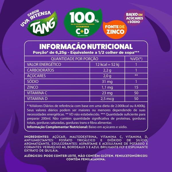 Imagem de Suco em Pó Tang Uva Intensa 18g