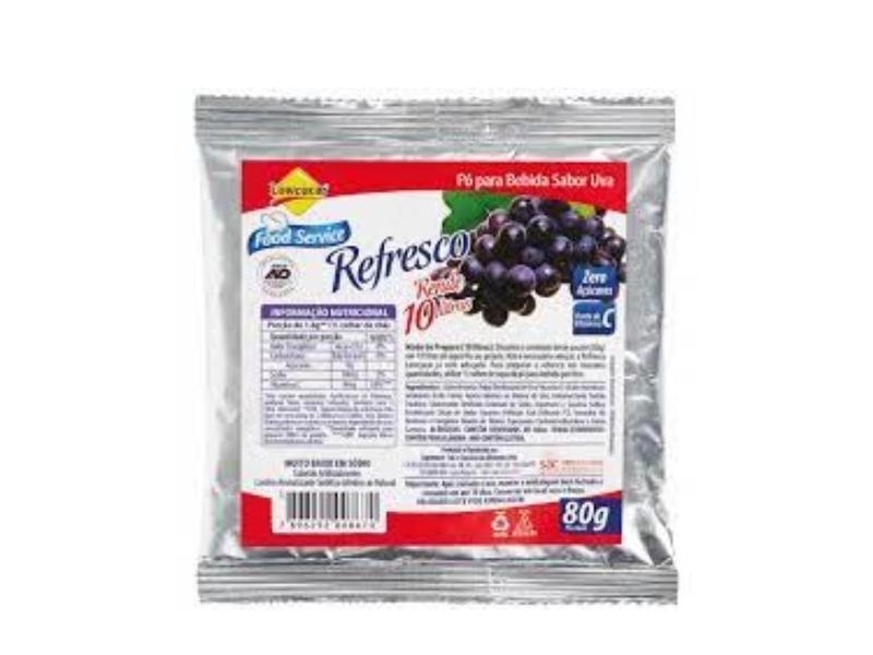 Suco Lowçucar Zero Açúcar 80g - Sabores Variados - Lowcucar Imagem de Suco Lowçucar Zero Açúcar 80g - Sabores Variados