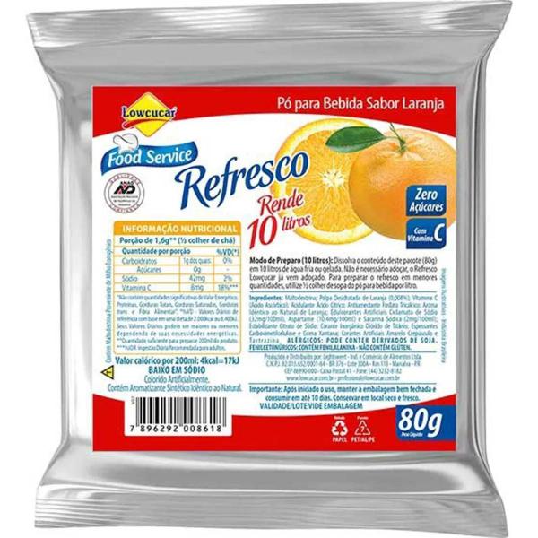 Suco Lowçucar Zero Açúcar 80g - Sabores Variados - Lowcucar Imagem de Suco Lowçucar Zero Açúcar 80g - Sabores Variados