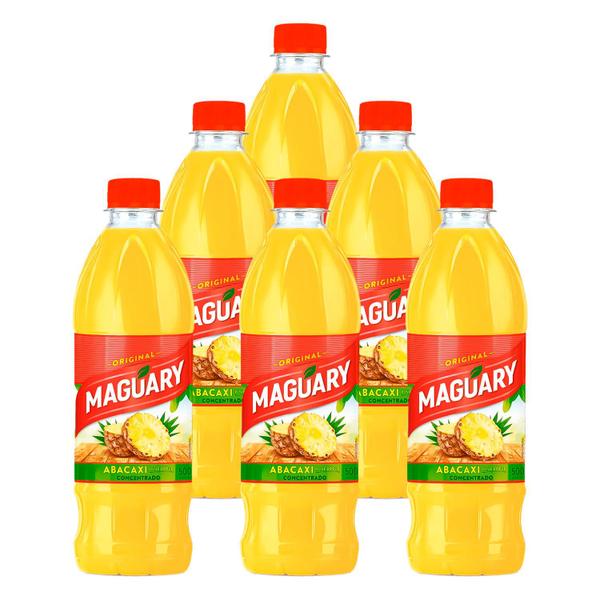 Imagem de Suco Maguary Concentrado Abacaxi 500ml 6 Unidades