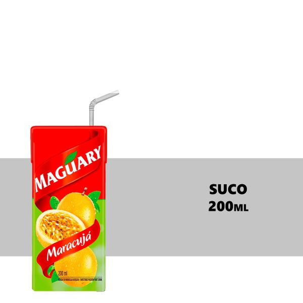 Imagem de Suco Maguary de Maracujá 200ml 6 Unidades