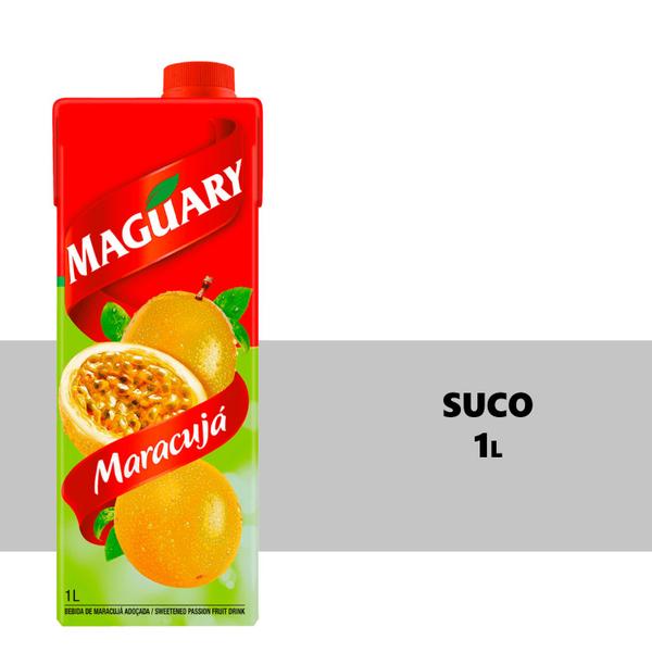 Imagem de Suco Maguary Néctar de Maracujá 1l 6 Unidades