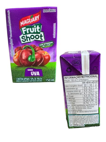 Imagem de Suco Maguary Uva Fruit Shoot 150Ml Lanche Escola- 45Un