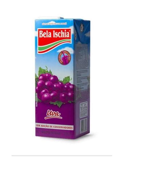 Imagem de Suco pronto de Uva e Caju Bela ishia 200ml- 60 unidades