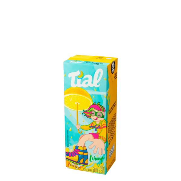 Imagem de Suco Tial Kids Sabor Néctar de Laranja 200ml 12 Unidades