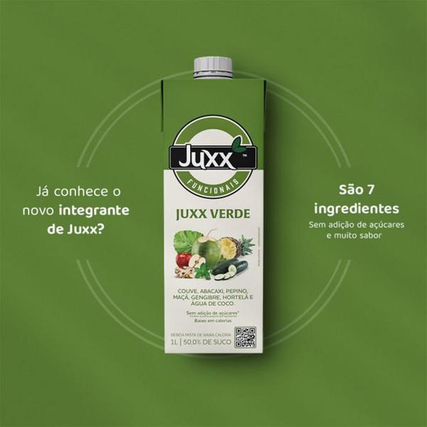 Imagem de Suco Verde Juxx 1 Litro (6 Unidades)