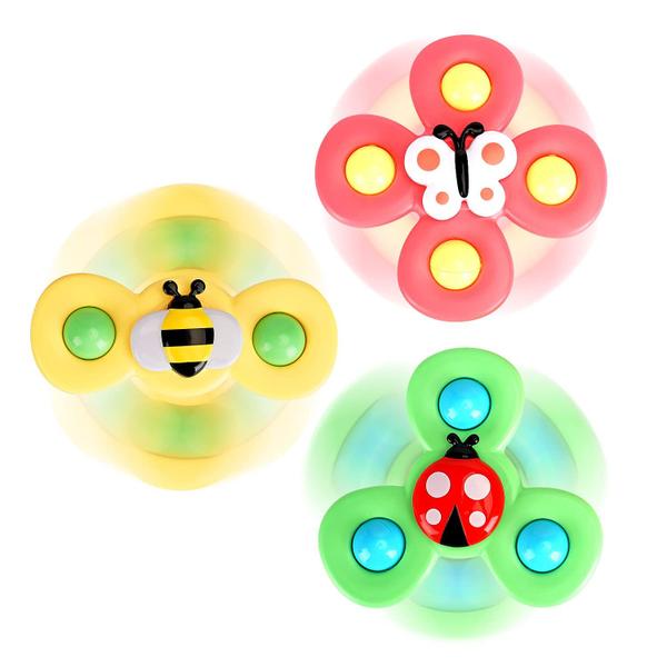 Imagem de Suction Cup Spinner Toys ALASOU para crianças de 1 a 3 anos