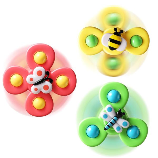 Imagem de Suction Cup Spinner Toys ALASOU para crianças de 1 a 3 anos