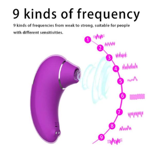 Imagem de Sugador Clitoriano Rita Estimulador de clitóris com 9 modos de pulsação,