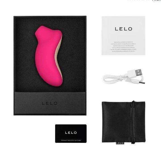 Imagem de Sugador de Clitóris de Luxo com Ondas Sônicas e Pulsações Sona Pink - Lelo