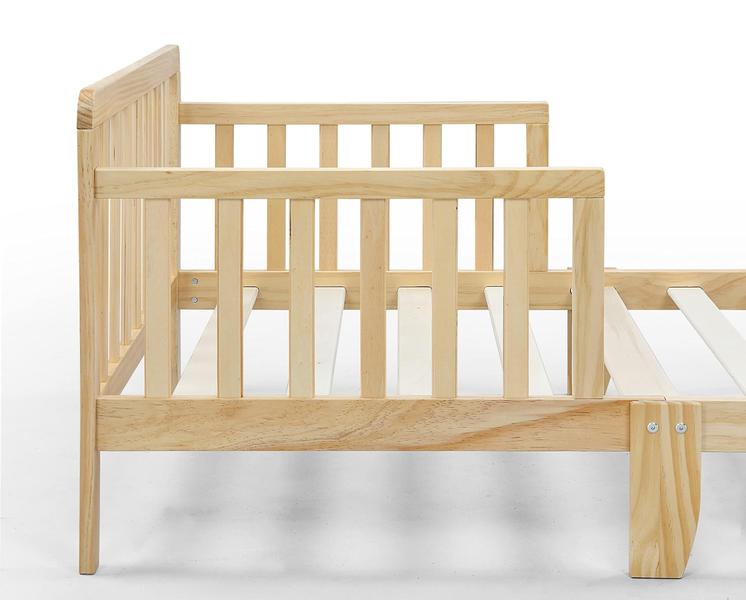 Imagem de Suíte de cama infantil Bebe Olive & Opie Jax Natural Pine Wood