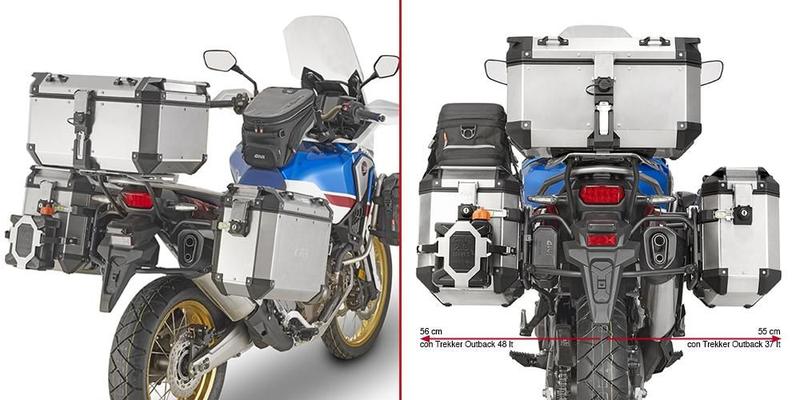 Imagem de Sup lateral givi pl1161cam africa twin adv sports