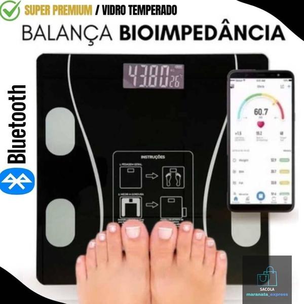 Imagem de Super Balança Digital Bioimpedancia Corporal Aplicativo