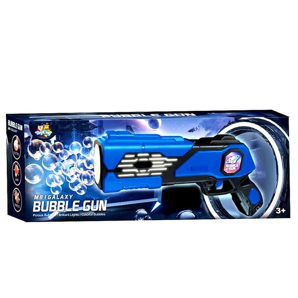 Imagem de Super Bazuca Lança Bolhas de Sabão Máquina Automática Pistola Bolhas + 1 Litro