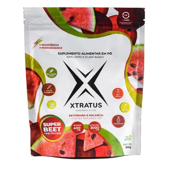 Imagem de Super Beet Xtratus Pré-treino Com Nitrato E Citrulina - 300g