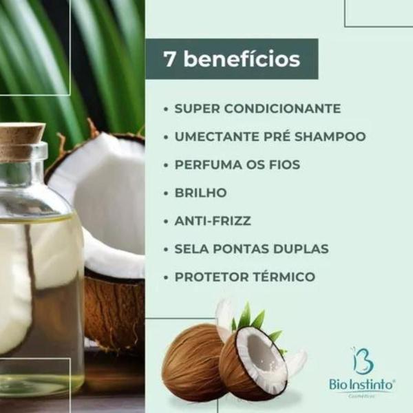 Imagem de Super Condicionante Óleo De Coco 50ml Reparador De Pontas!!!