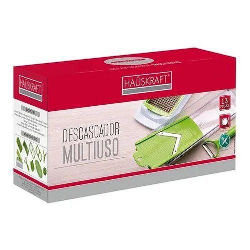 Super Descascador Multiuso Hauskraft 13 Peças Armazenador Imagem de Super Descascador Multiuso Hauskraft 13 Peças Armazenador