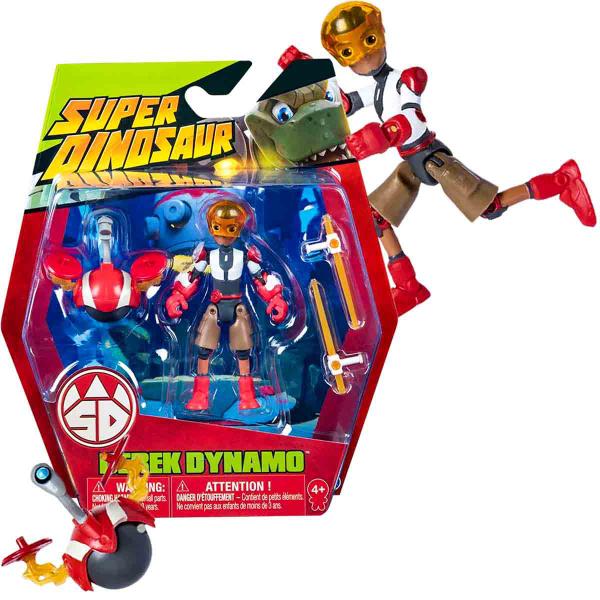 Imagem de Super Dinosaur Boneco Derek Dynamo com Acessórios - Multikids BR1152