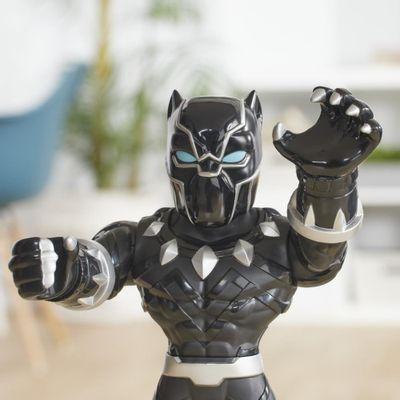 Super hero boneco mega mighities pantera negra e4151 - hsbro - HASBRO Imagem de Super hero boneco mega mighities pantera negra e4151 - hsbro