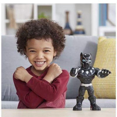 Super hero boneco mega mighities pantera negra e4151 - hsbro - HASBRO Imagem de Super hero boneco mega mighities pantera negra e4151 - hsbro