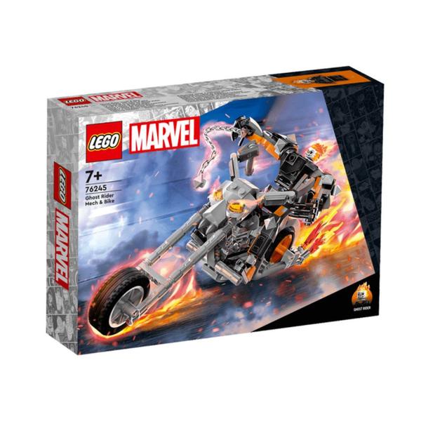 Imagem de Super Heróis Marvel Motocicleta e Motoqueiro Fantasma 76245 - Lego