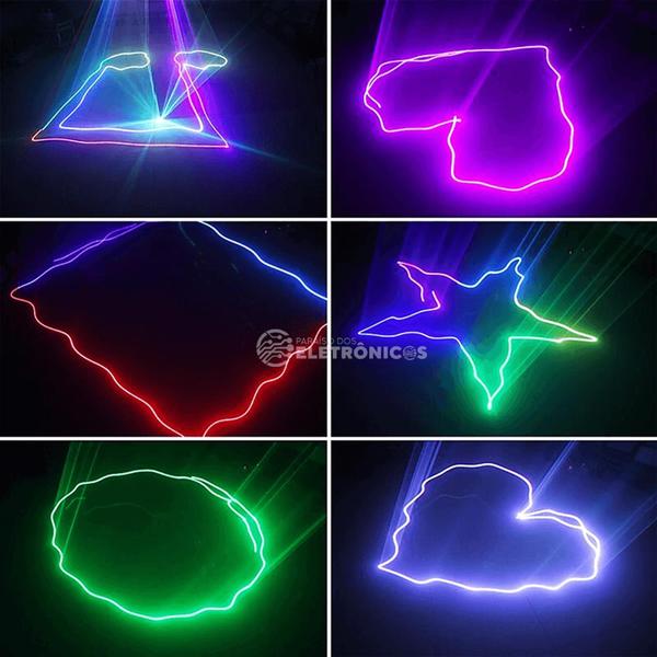 Imagem de Super Holografico 500mw Com Controle Remoto Show de Luzes Festa Profissional - 194883