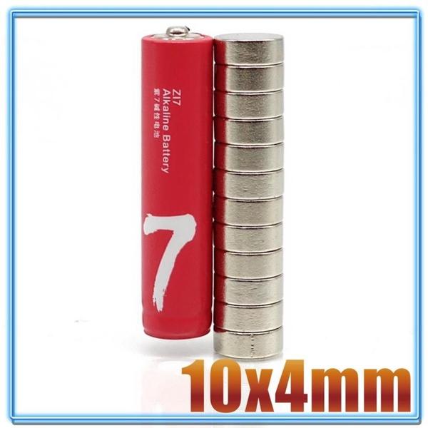 Imagem de Super Ima Neodímio 10x4mm N35 Potente Suporta 2 Kg 400 Peça