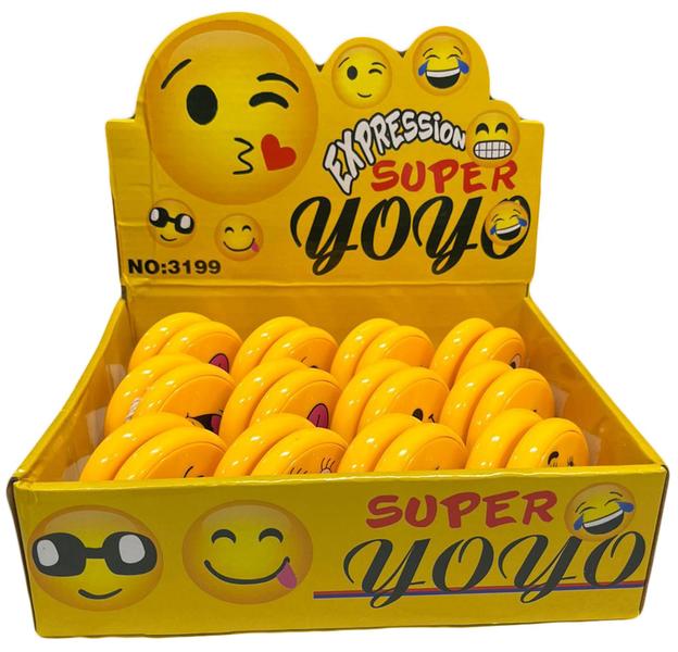 Imagem de Super Ioio Yoyo Smile Colorido Com Luz De Led Infantil - Kbum